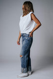 Free People Wild Flower Jean | Free People Wild Flower Jean | Clad & Cloth |  Bottom | Amazon | Instagram.